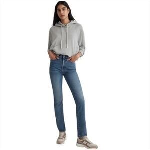 Madewell The Perfect Vintage Jeans Raw Hem Vintage Wash 26